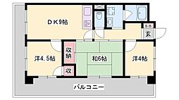 ロイヤルコーポ姫路 4階