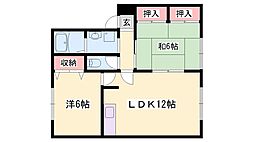 ボンヌシェール矢倉B棟 2階