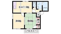 リヴァティー辻井 2階/-