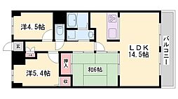 手柄アートスカイハイツ 5階/-