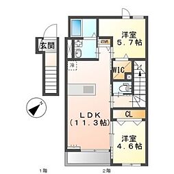 アヴェルラ・プラス 2階