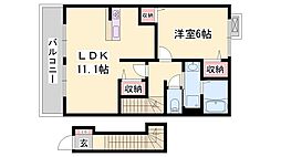 グラースアンジュE 2階