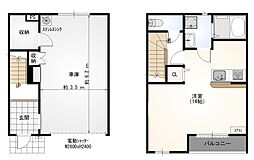 ガレージレガート砥堀 1階/-