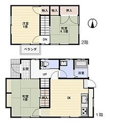 勝原区山戸貸家