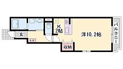 グラースアンジュD 1階