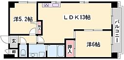 ロイヤルコーポ姫路栗山町 9階