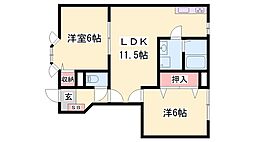 オマージュ壱番館 1階