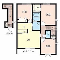 シャーメゾン加生A棟 2階
