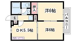 ハイツブランドール 1階