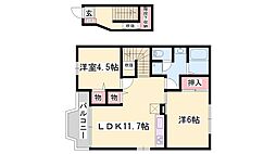 グレイスフルフィールドII 2階