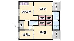 ビレッジハウス野村 1階