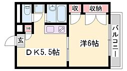 Ｕグレース飾磨 2階/-