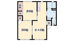 シャトー北新町 2階