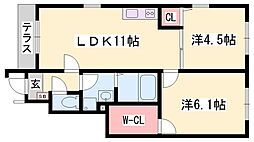 リバーサイドヴィラ西館 1階