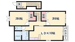 メゾン ド セゾンB 2階