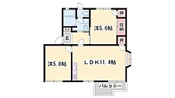 英賀保ハイツ 1階/-