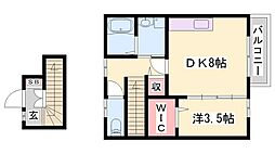 コンフォート大谷A 2階/-