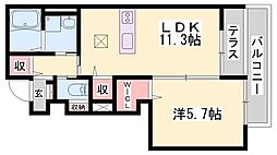 ヴェルジュール佐土 1階