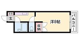 ロッキーコート太子 2階