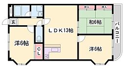 グリーンハイツ中島 3階