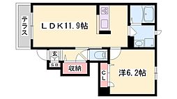 グランディオス 1階/-