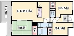 シティーガーデン広畑 3LDKの間取図画像