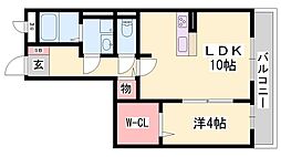 セジュール亀山 B棟 2階