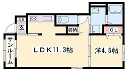 ファンド今宿II 1階