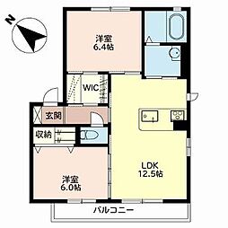 MAST COURT下滝野C棟 2階/-