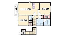 シャトン A棟 2階
