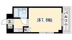 グリーンハイツ梅ケ谷 ワンルームの間取図画像
