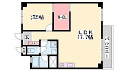 ビラ土山 2階
