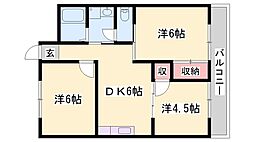 グリーンハイツ北平野 4階/-