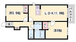 ニューフォーレス ナガタD 1階