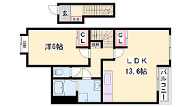 colline de R・I・Z  ｜ 兵庫県加東市南山3丁目（賃貸アパート1LDK・2階・51.15㎡） その2