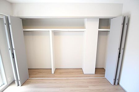 ■たっぷりの収納量を確保した居室、スッキリとお使いいただけます!!