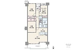 間取図画像 2SLDK