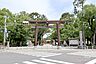 周辺：豊国神社の外観
