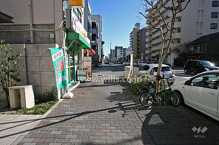 敷地南側の道路