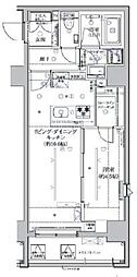 アルテシモソロ 10階1LDKの間取り
