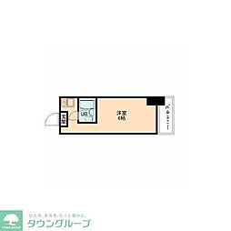 ライオンズマンション浅草公園 ワンルームの間取図画像