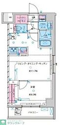 Genoviaカネガフチ 1LDKの間取図画像