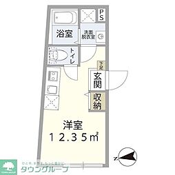 Ciel 1Kの間取図画像