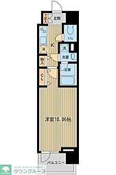 PRIMEURBANとうきょうスカイツリー 1Kの間取図画像
