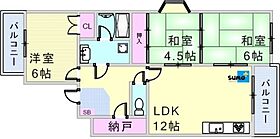 グランベア今井 204 ｜ 兵庫県神戸市西区大津和２丁目（賃貸マンション3LDK・2階・65.49㎡） その2