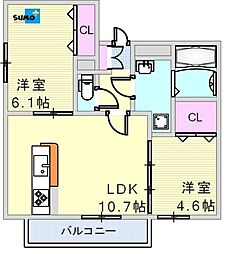 人丸前駅 12.3万円