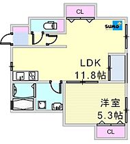 SORA D ｜ 兵庫県明石市大久保町江井島（賃貸アパート1LDK・1階・45.00㎡） その2