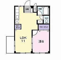 リベラ錦ヶ丘 203 ｜ 兵庫県明石市魚住町錦が丘２丁目（賃貸アパート1LDK・2階・39.73㎡） その2