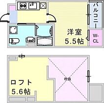 FERIO　西明石 202 ｜ 兵庫県明石市藤江（賃貸アパート1K・2階・20.11㎡） その2