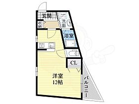 枇杷の木  ｜ 大阪府堺市北区長曽根町（賃貸マンション1R・2階・33.00㎡） その2